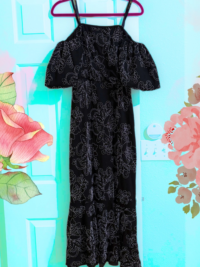 Shoshanna Midnight Brigitte Black Dress